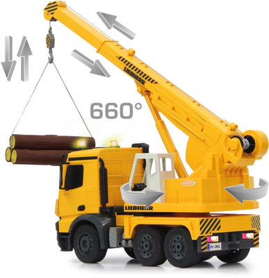 Jamara Grua Pesada Mercedes-Benz Arocs Liebherr Radio Control 1:20 